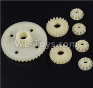 Wltoys 12409 Parts-Differential tooth assembly-12401.0294,Wltoys 12409 RC Car Spare Parts Replacement Accessories,1:12 Scale 4wd,2.4G 12409 rc racing car Parts,On Road Drift Racing Truck Car Parts